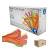 Nitrile Gloves Colorful Ampri Style Tutti Frutti 96 Pieces Carton 10 Pack
