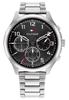 Tommy Hilfiger ASHER 1791852 Black Stainless Steel Quartz Watch Men's [Used]