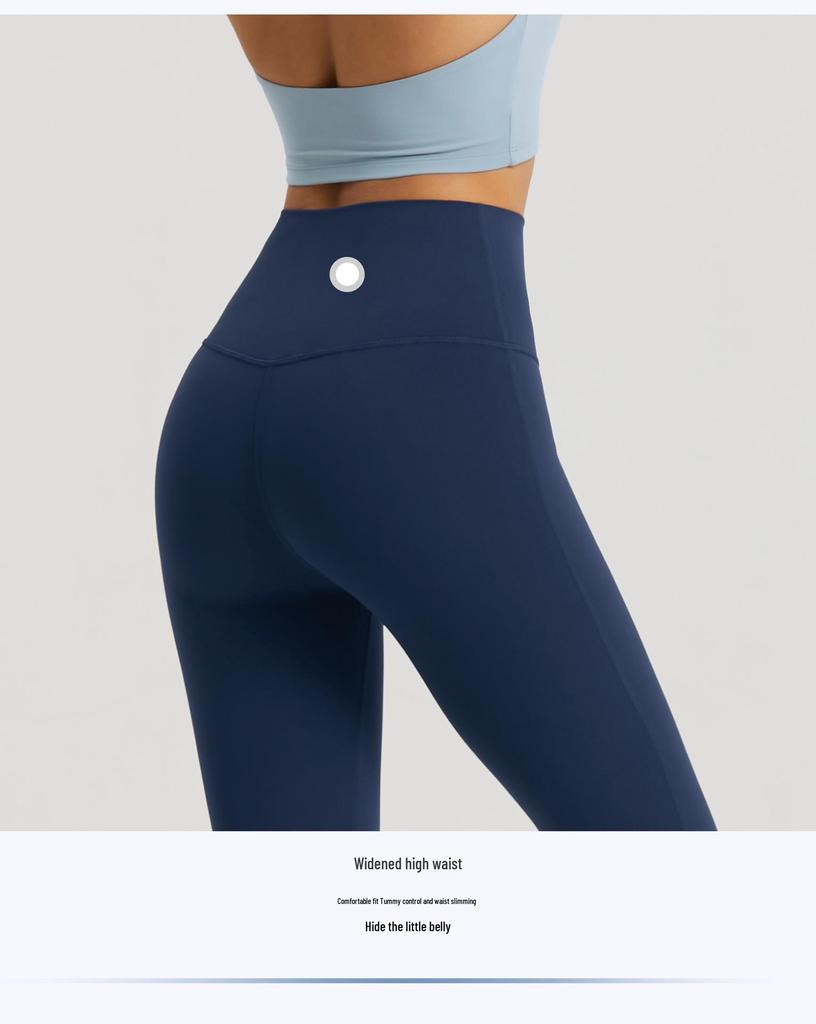 Women's High-Waisted Micro-Flare Yoga Pants - Tummy Control, Butt Lifting, Slimming, Comfortable for Daily Wear & Pilates Fitness
