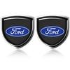 1Pcs 3D Metal Auto Door Shield Emblem Car Body Badge Sticker Styling For Ford Focus 2 3 Mondeo Mk3 F150 Fusion Mustang Mk7