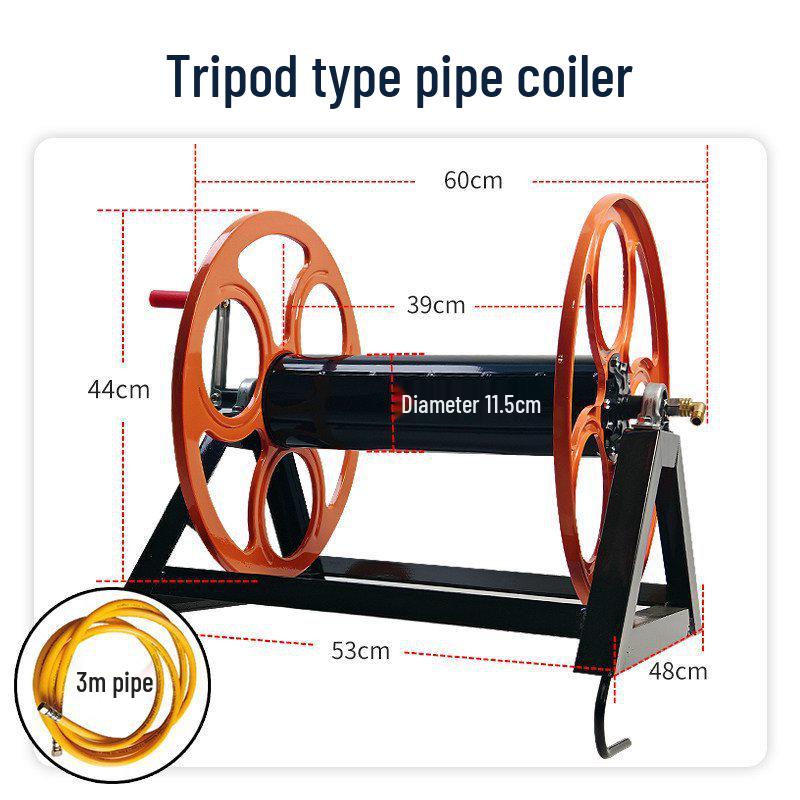 Pipe and Cable Winding Reel with Spray Function