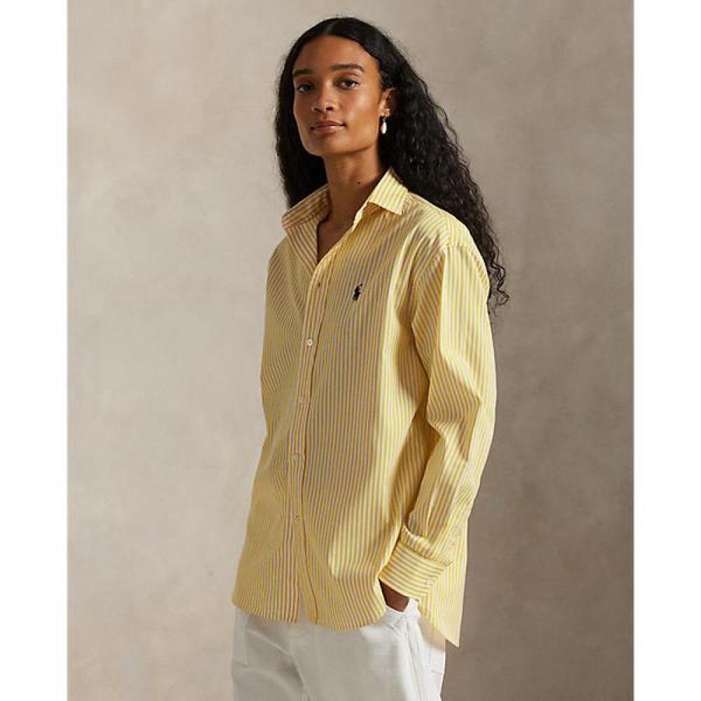 Polo Ralph Lauren Women S Relaxed Fit Stripe Cotton Shirt  wmpoShtndn20299700 S