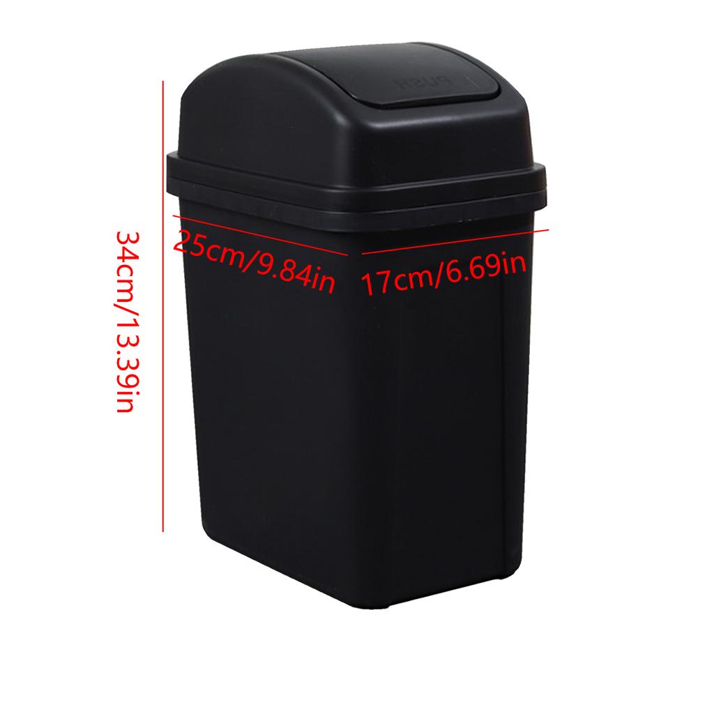 Household Trash Can Kitchen Storage Junk Can Home Simple Style Rubbish Basket For Home Living Room Kitchen Bedroom