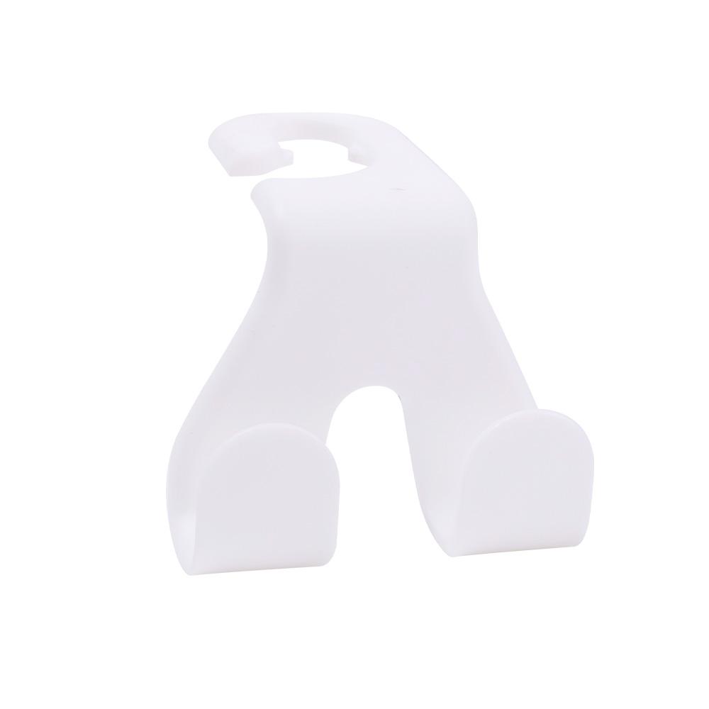 

2 шт. Модернизированный двойной крючок для подголовника заднего сиденья, скрытый креативный многофункциональный крючок для подвешивания на заднее сиденье автомобиля