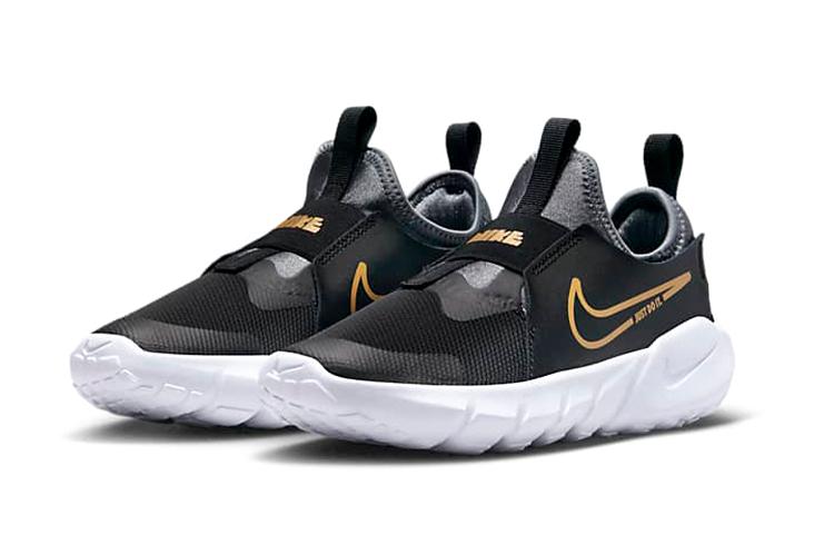 Nike Flex Runner 2 PS 'Nero Oro Metallico' DJ6040-007