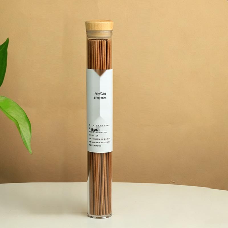 Ying Xiang Yuan Pine Cone Incense Sticks - 10g Woody Scent for Indoor Purification