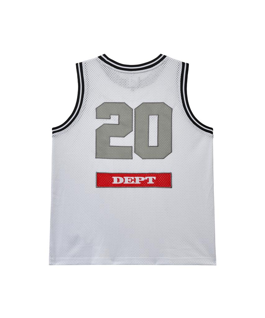 PHYPS MOTORCYCLE Mesh 20 Jersey Sleeveless White