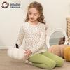 Yingbolun Kids' Pure Cotton Thermal Underwear Set