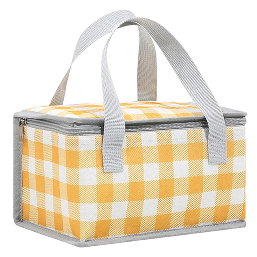 Picnic Bag Large Outdoor Cooler Box  Portable Thermal Insulated Cooler Bag Camping Drink Bento Bags Picnic Supplies Picnic Bag