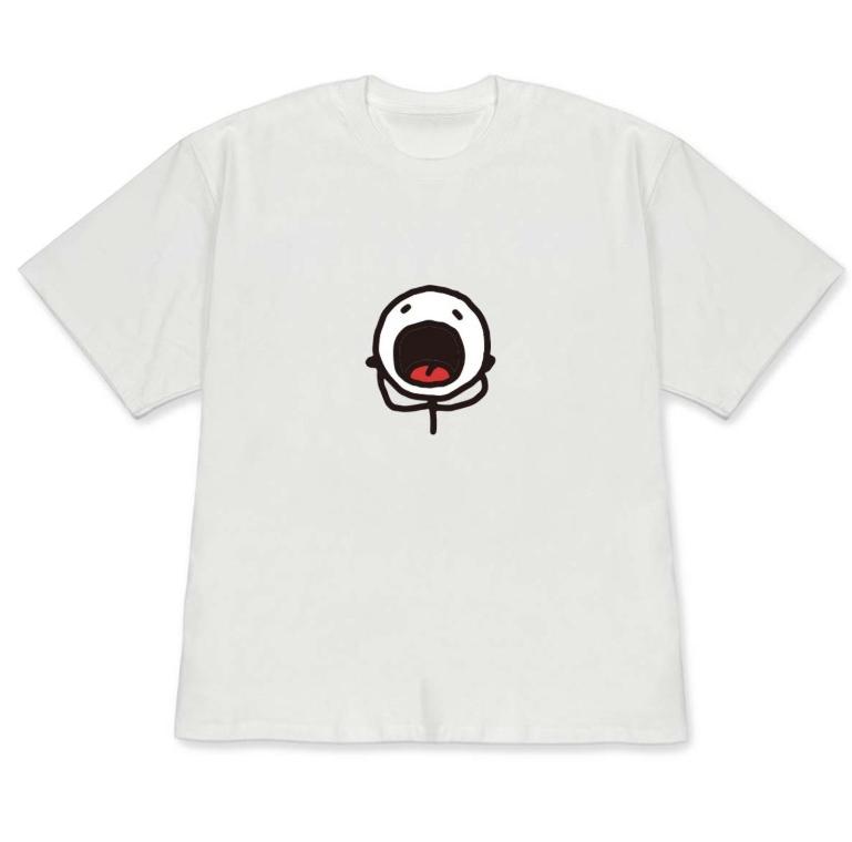 

Minimalist Screaming Meme TShirt Funny Character Graphic Tee Casual Short Sleeve Shirt for Unisex Women Meme Lover Funny Gift Top S