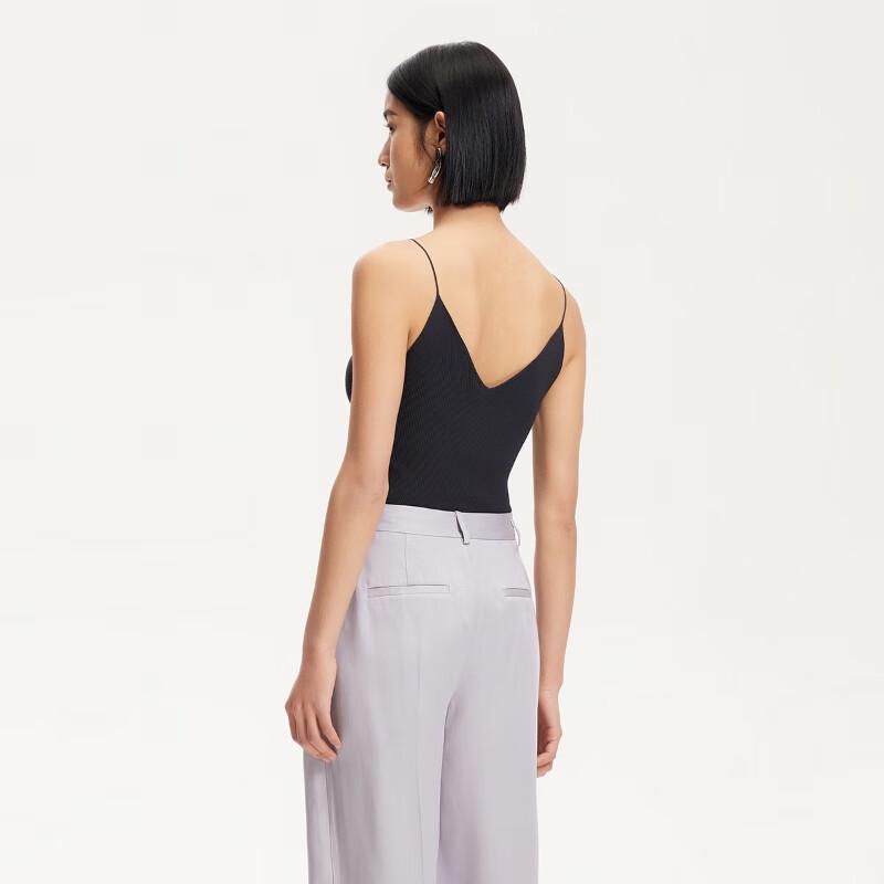 VEROMODA Slim Fit Ribbed Knit Camisole Top