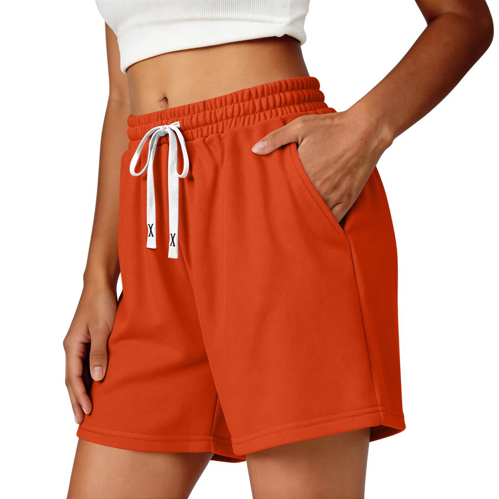 Women's Casual Loose-Fit Shorts With Pockets