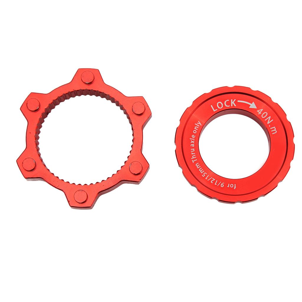 CANSUCC Bike Hub Disc Brake Center Lock Adapter Aluminum Alloy Center Lock Disc to 6 Pin Disc Adapter