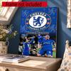 Chelsea Fc Personalized Name Round Diamond Painting Kit Diamond Embroidery Painting Rhinestones Mosaic Frameless Handwork Decoration Arts