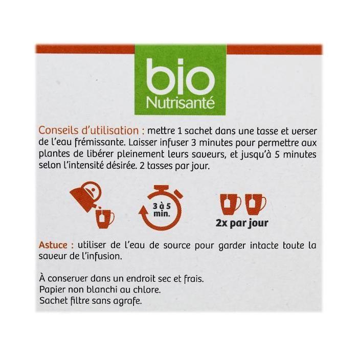Nutrisanté Infusion Digestion Organic 20 Sachets