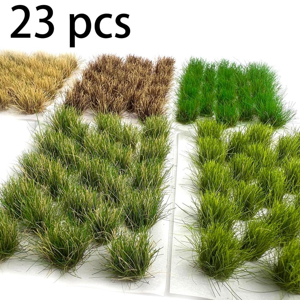 10mm23 Tufts of Seasonal Grass for Miniature Dioramas and Models