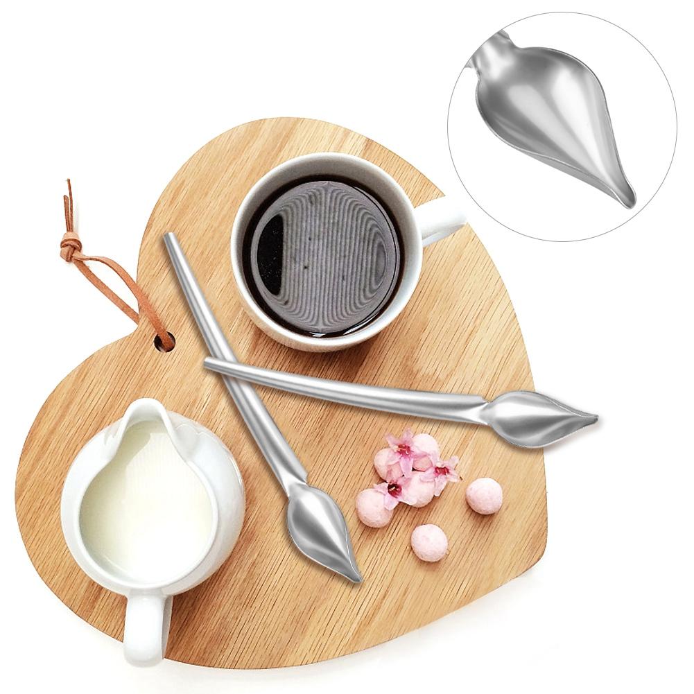 Stainless Steel Sauce Spoon Draw Tool for Dressing Dessert Food Plate Decor Design L