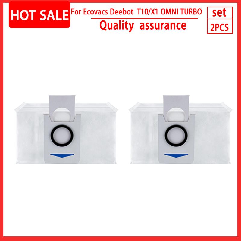 For Ecovacs Deebot X1 OMNI / T10 OMNI accessories Robot Vacuum Cleaner Parts Dust bag Hepa Filter Main Side Brush Mop Dustbin