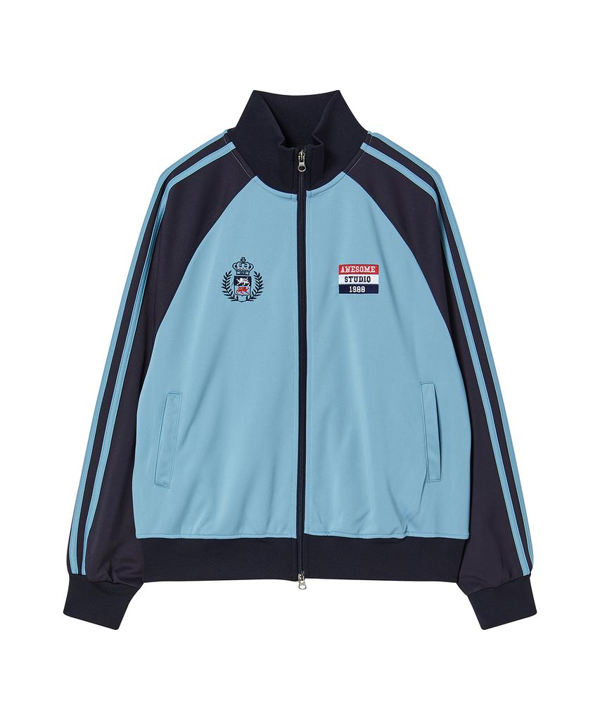 Awesome Studio Track Jersey Jacket Black