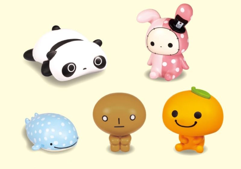 

All Stars Figure Collection Types Set IP4 Gacha Gacha Capsule Toy San-X Vol.2 [5 (Full Complete)]