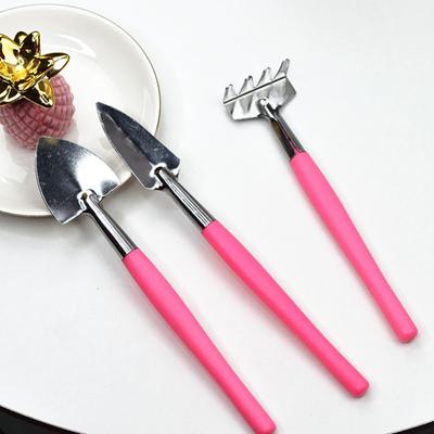 Set da giardinaggio 3 pezzi Mini utensili manuali da giardinaggio in acciaio inossidabile robusti e di ampio utilizzo per bambini