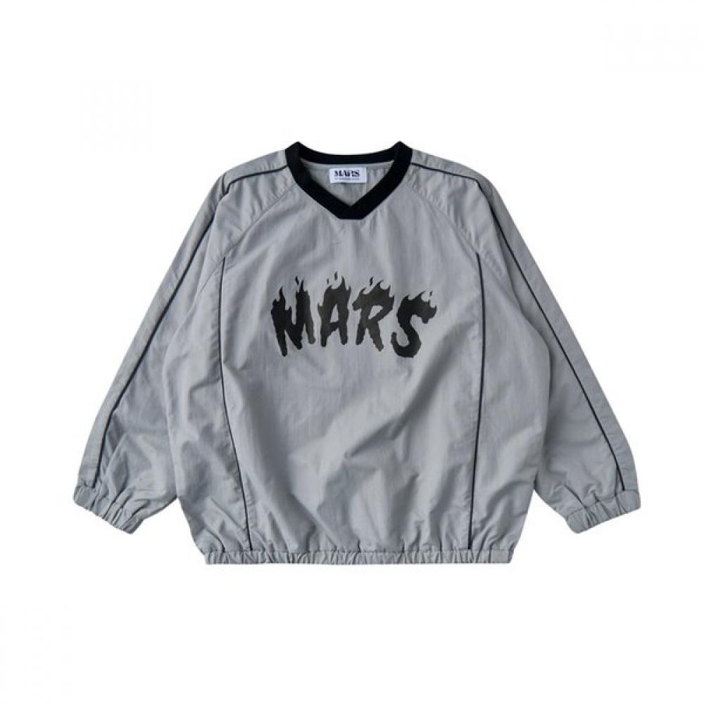 Little Ground Mass Nylon Sweatshirt 7612g 330 03 GRAY/155