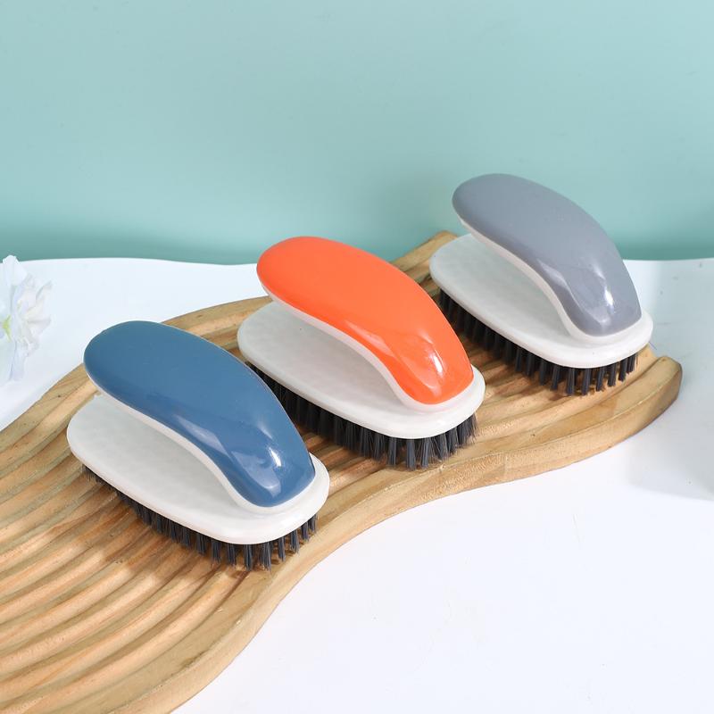 Cleaning Brushes Soft Pp Bristles With Handle Perfect For Shoes Clothes Home Use