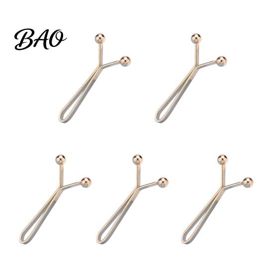Damage Free Pants Clip 5/10Pcs Waist Tightener for Pants, Reusable Cincher Alloy Loose Jeans, No Sewing Trousers Leg Shortening Clamp Clothing