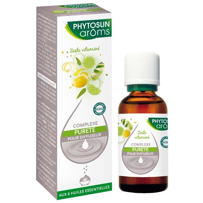 Complexe Pour Diffuseur - PHYTOSUN AROMS - Pureté - Huiles Essentielles - 30ml - Ambiance Olfactive