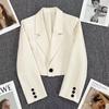 Short Blazer Women's Spring and Autumn New Small High-end Design Versatile Suit Jacket