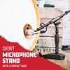 GATOR Frameworks Microphone Stand Short Boom Type GFW-MIC-0821 (for Bass Drumamplifier, Etc.) []