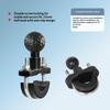 Heavy Duty Metal Motorcycle Handlebar U Bolt Mount Base Kit 25mm Ball Clamp Bracket for Motorbike Action Camera Phone Mount