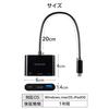 ELECOM USB-C Hub Docking Station 3in1 PD100W Smartphone Charging 7.5W HDMI 4K Compatible High Speed ??Data Transfer 5Gbps Black DST-W11