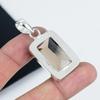 Wunderschöner Rauchquarz Edelstein Anhänger 925 Sterlingsilber - Handgefertigtes Design, Alltagsschmuck, Einzigartiger Rauchquarz Anhänger Geschenk für Männer