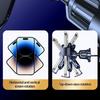 Anti Shake Car Phone Mount Easy Installation Spirals Hook for Stable Navigation 360 Degree Viewing Portrait Landscape