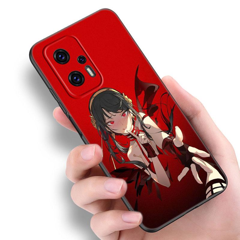 Spy X Family Anime Phone Case For Xiaomi POCO F2 F3 M2 M3 M4 X3 X4 Pro NFC F4 GT 5G F1 X2 C3 C31 C40 M5S Soft TPU Black Cover
