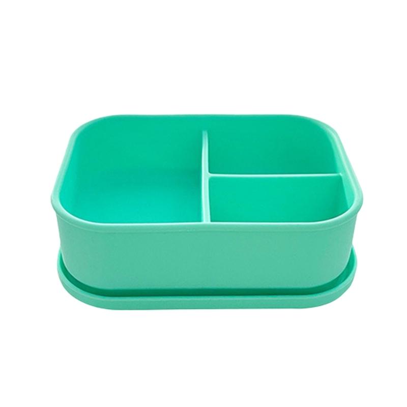 Practical Lunch Box 800ML Food Storage Container Food Storage Box Silicone Texture Suitable for Various Setting
