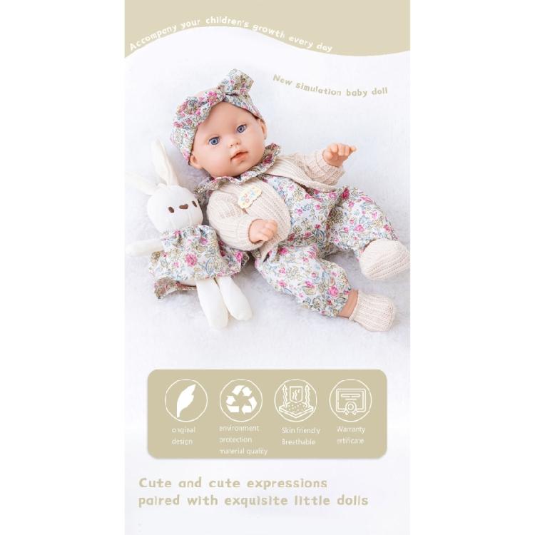 12in Realistic Doll Baby Doll EyeOpen Life Like Reborns that Looks Real