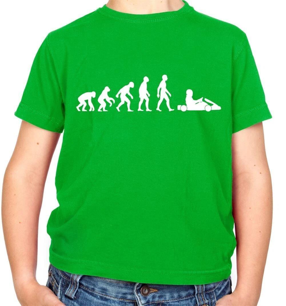 

Evolution De L Homme Go Karting - T-Shirt For Kids - Karting Racing 120