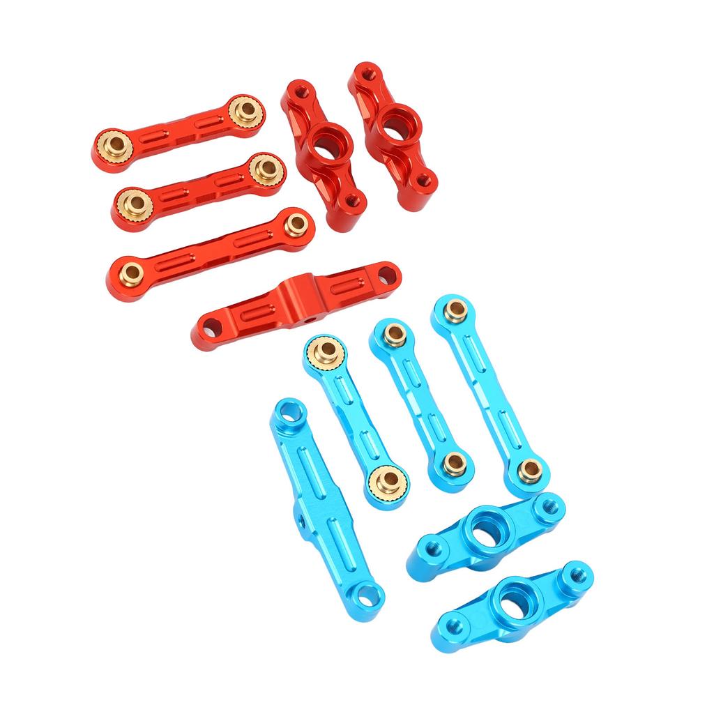 RC Car Steering Tie Rod Alloy Enhanced Performance Steering Assembly Upgrade Parts for TT02 RC Car