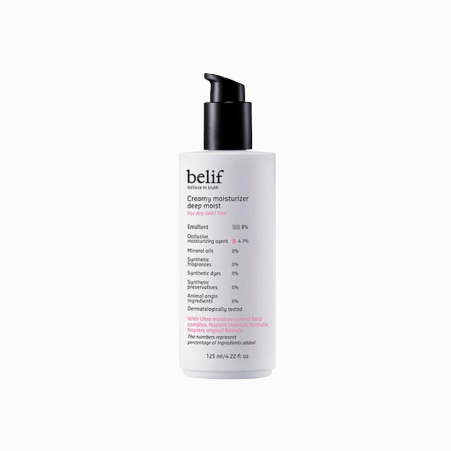 belif Crème hydratante crémeuse Deep Moist 125 ml