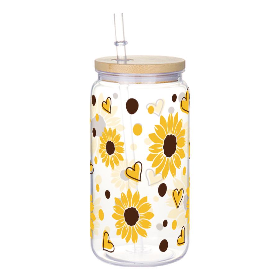 

Бутылка для воды с рисунком граффити вишни 16 унций Милая пластиковая чашка с крышкой и бантом Бант для кухни Кофейные чашки с соломинкой Чашки для напитков Чашки для сока 401-500ml