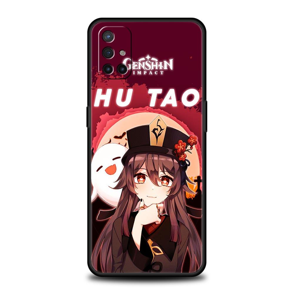 Cute Genshin impact xiao Phone Case For OnePlus Nord CE 2 9 8 7 7T 10 Pro 9RT 9R 8T Nord N100 N200 N10 5G Silicone Black Cover