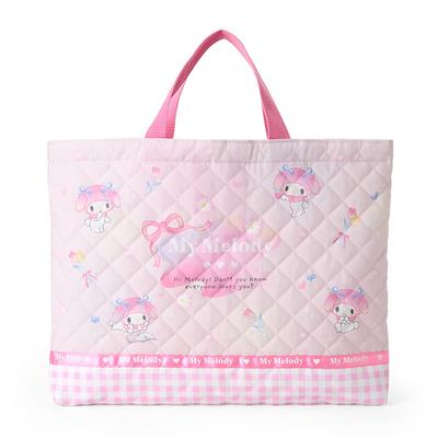 Quilting Lesson Bag My Melody Handbag Bag with Loop and Name Space 113760 [Sanrio] Children's