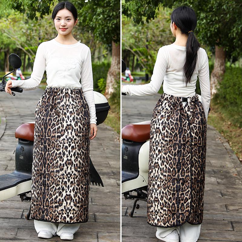 Electric Car & Motorcycle Windproof Skirt: Autumn/Winter Waterproof Warm Knee Pads for Adults & Children