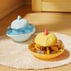 Plastic Cat Treat Dispenser Tumbler Wear Resistance Slow Feeder Cat Dog Easy Clean Puzzle Game Eating Interactive Pet