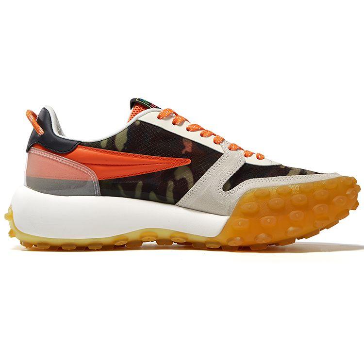 Fila Gara Pioneer Series Limited Edition Camouflage Low-Top Dad Shoes Men Sneaker Garden-Green F12M124165FGC