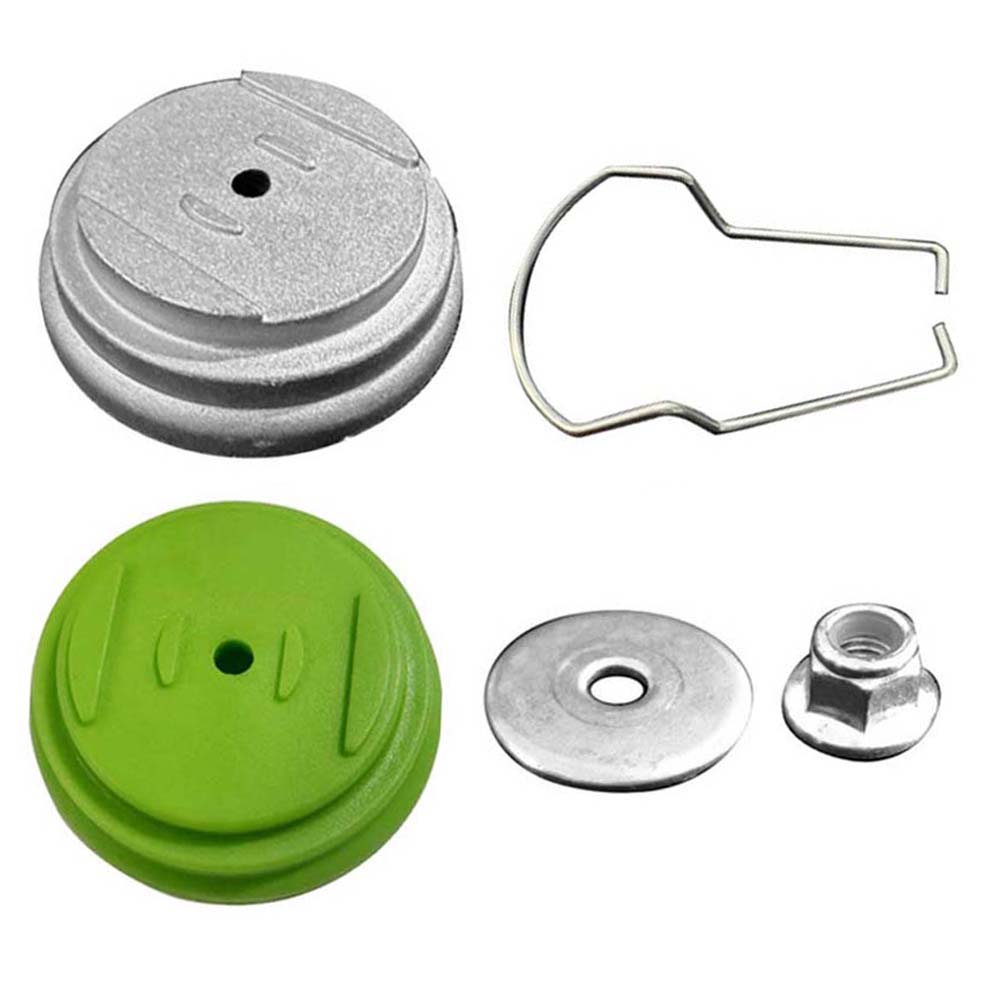 Lawn Maintenance 8*8*3cm Lithium Battery Mower Compatible Mower Base Kit Plastic Aluminum Base Easy Installation