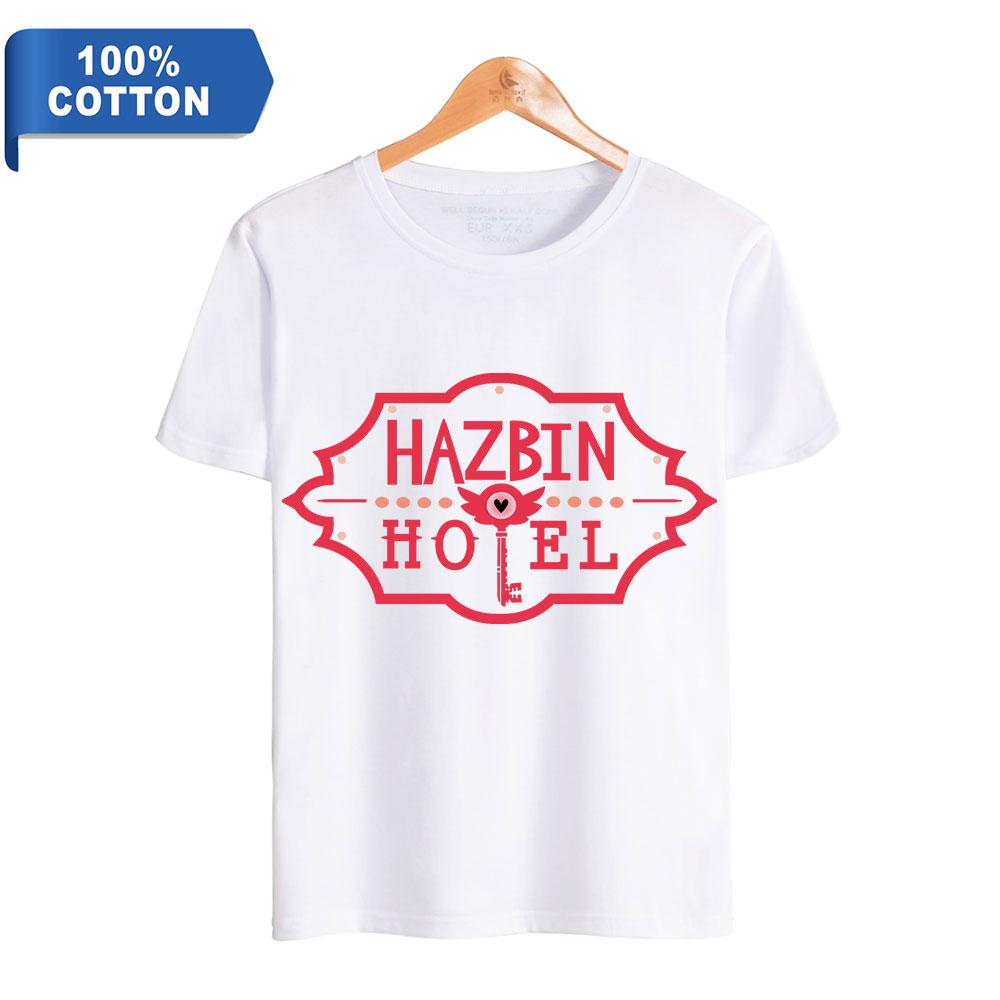 Sommer Frauen männer Kurzarm T-shirt Hazbin Hotel Fitness Kleidung Neue Männer T Shirt Cosplay T-Shirt