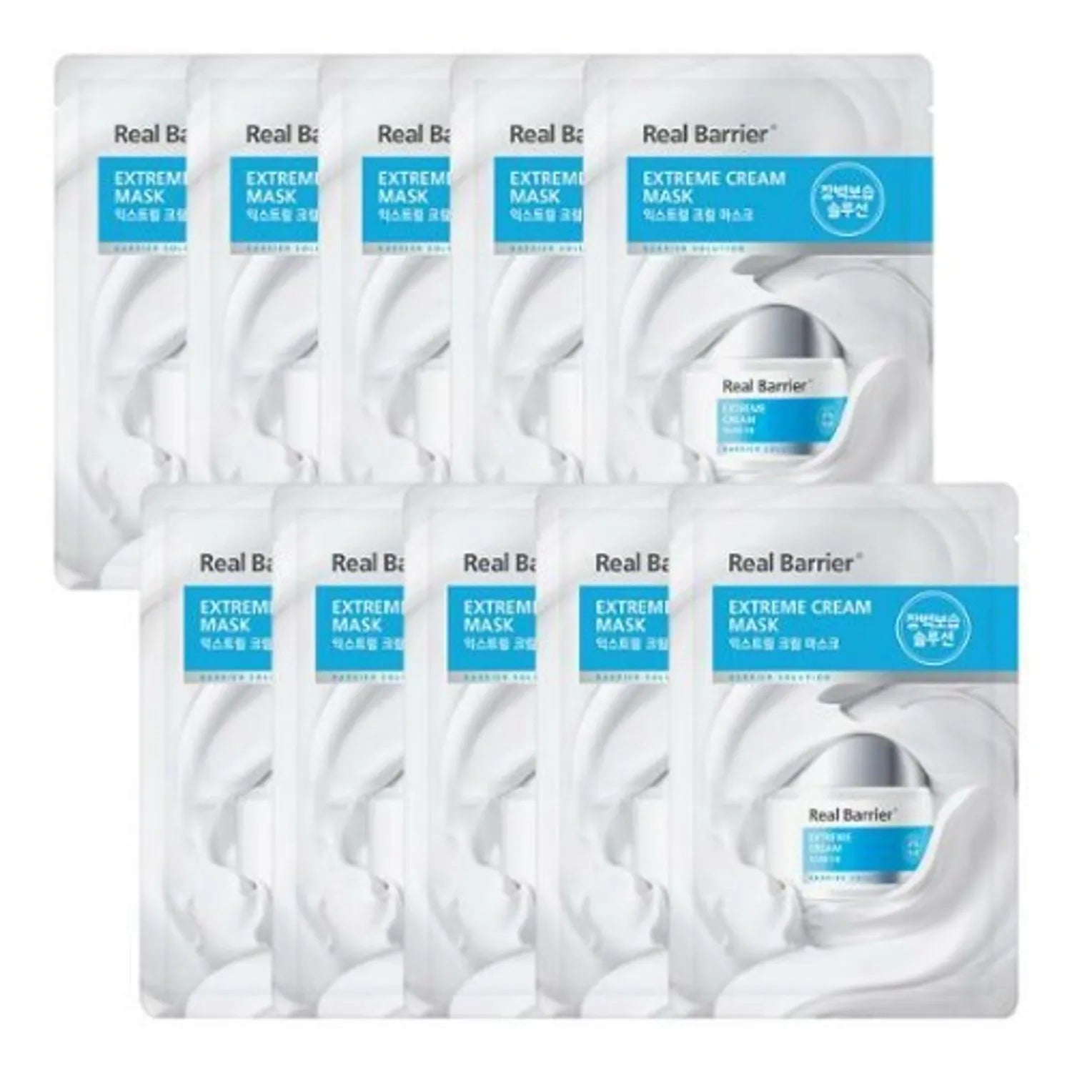 Real Barrier Extreme Cream Mask Sheet 10 Sheets 10pcs